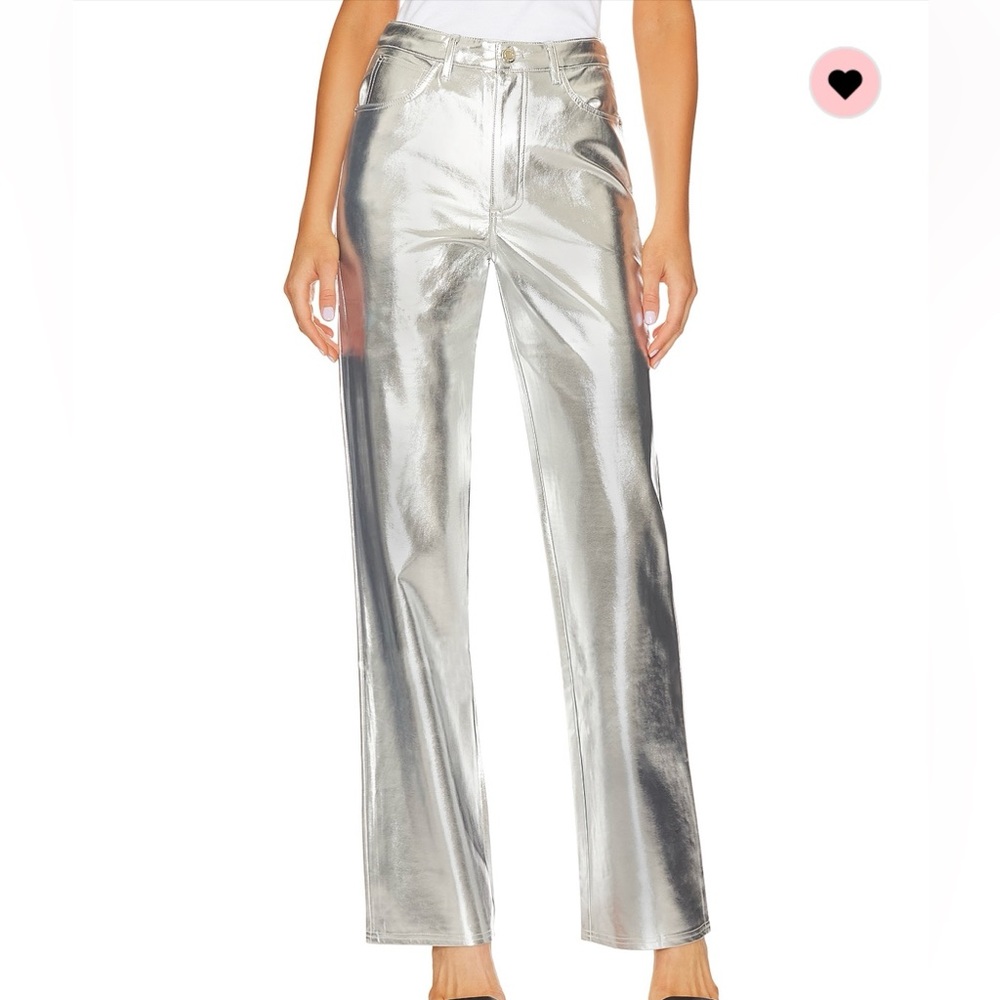 WeWoreWhat Mirror Straight Leg Pant size 26